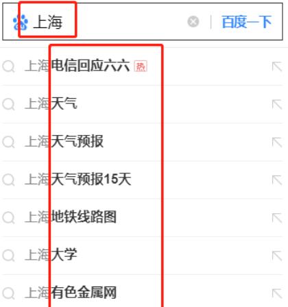 百度下拉词是什么？为什么能做为网络推广？插图