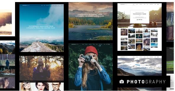 Photography v7.6.3破解版（已汉化） – wordpress摄影主题模板插图