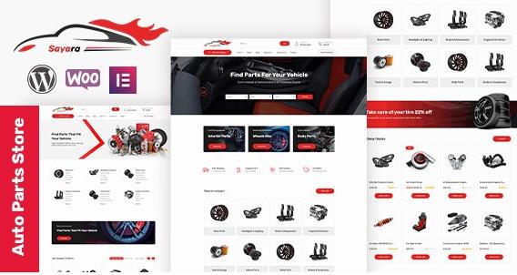 Sayara 1.1.1 –汽车配件商店插图
