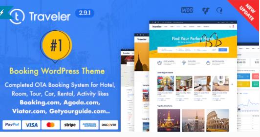 Traveler v3.1.9.1 – WordPress旅游线路主题插图