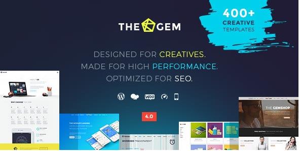TheGem v5.10.0（已汉化） – WordPress创意多用途高性能主题插图