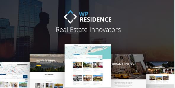 WP Residence v5.0.9（已汉化） – WordPress房地产主题插图
