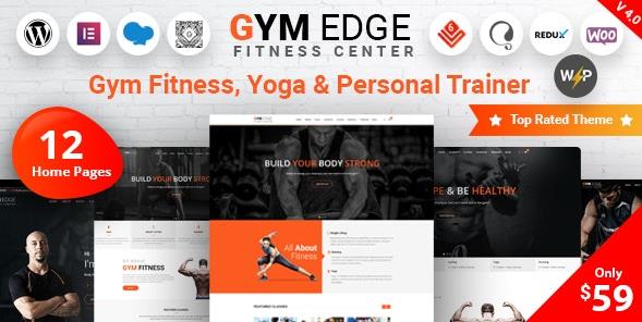 Gym Edge v4.3.0 破解版 - WordPress 健身房健身主题插图