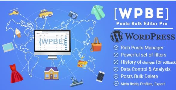 WPBE – WordPress Posts Bulk Editor Professional 2.0.6插图