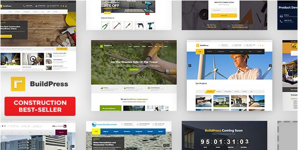 BuildPress v5.8.0 – 多功能建筑和景观WP主题插图
