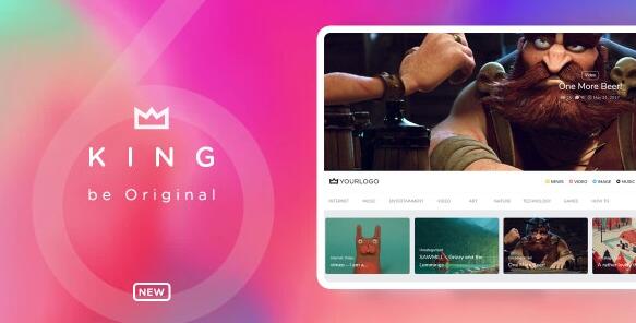 King v9.5.5破解版(已汉化) – WordPress杂志主题