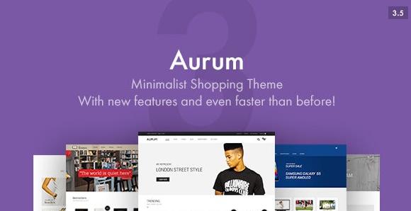 Aurum v4.0.6汉化破解版 – Minimalist Shopping WordPress主题