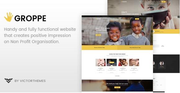 Groppe v2.7 – Nonprofit WordPress Theme
