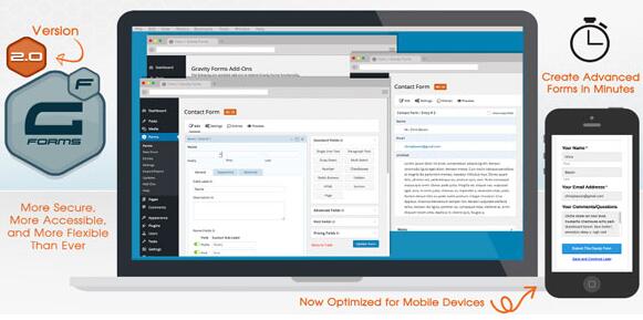 Gravity Forms v2.4.22.2汉化破解版 – WordPress表单插件