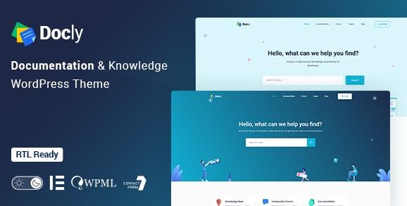 Docly v2.1.5（已汉化） – WordPress文档和知识库主题