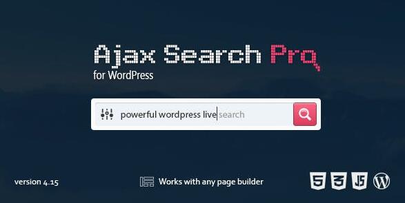 Ajax Search Pro v4.27.2(已汉化)  – 实时WordPress搜索和过滤器插件