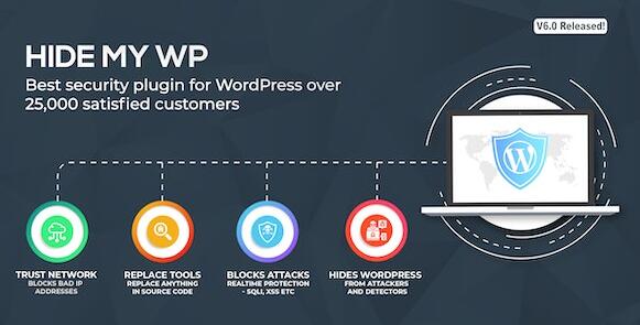 Hide My WP v6.2.12 汉化破解版– WordPress安全插件插图