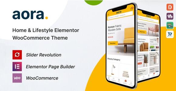 Aora v1.2.10 – WooCommerce主题插图