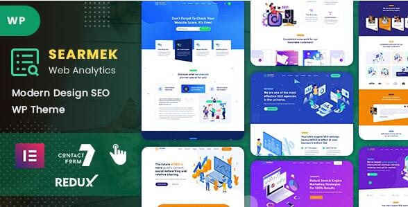 Searmek v1.0 – SEO和营销WordPress主题插图