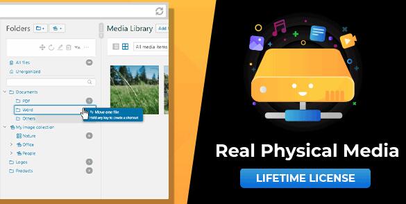 WordPress Real Physical Media v1.5.77（已汉化）- WordPress 媒体库文件管理和图片路径SEO优化插件插图