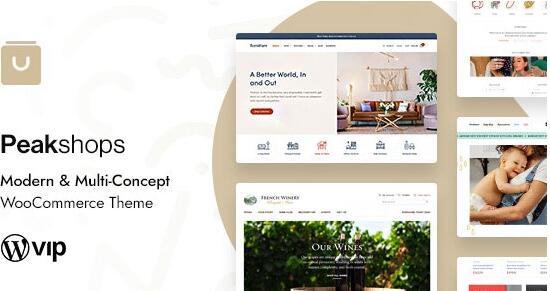 PeakShops v1.5.5无限制版 – WooCommerce主题