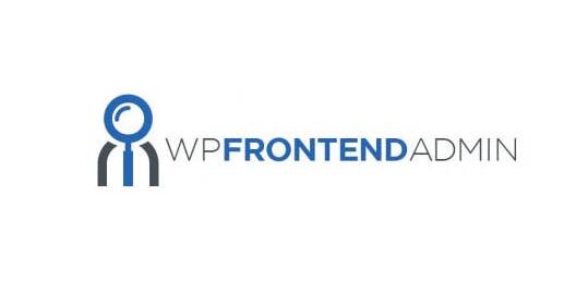 WP Frontend Admin Premium v1.20.0 破解版(已汉化)- WordPress前端管理员高级插件