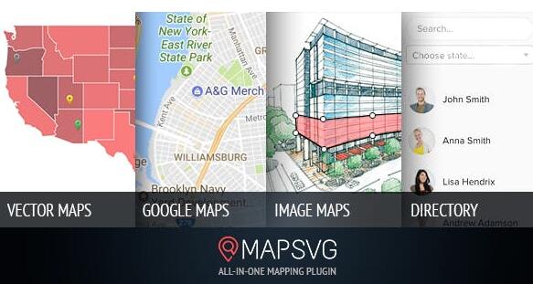 MapSVG v8.7.15 – WordPress地图插件