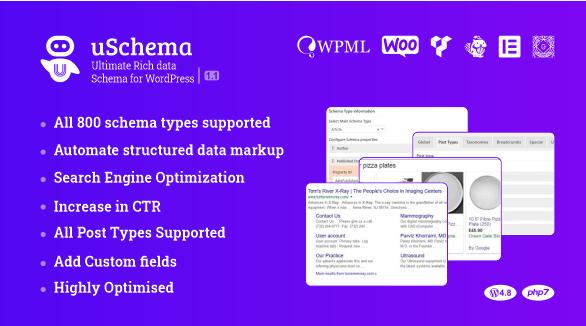 uSchema v3.1.1破解版(已汉化) – WordPress的最终丰富数据架构