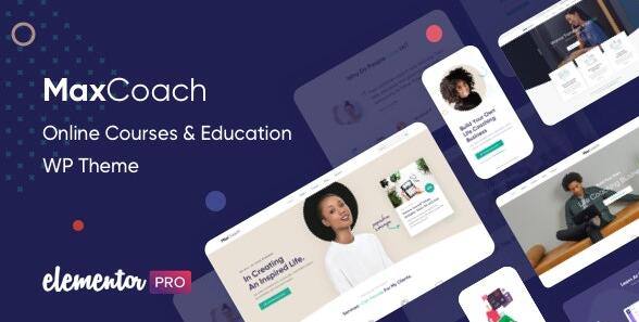 MaxCoach v2.0.2 –在线课程和教育WP主题