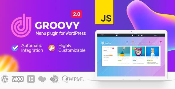 Groovy Mega Menu v2.6.3免激活版(已汉化)– WordPress菜单插件