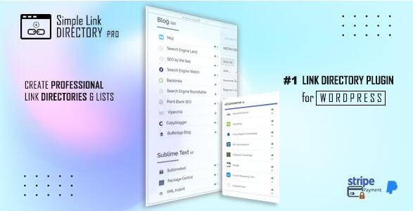 Simple Link Directory Pro v14.8.4无限制版(已汉化) – WordPress最佳目录列表插件