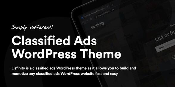 Lisfinity v1.3.9破解版（已汉化）– WordPress分类广告主题插图
