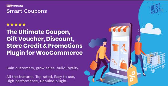 WooCommerce Smart Coupons v9.32.0（已汉化）- WooCommerce 智能优惠券插件插图