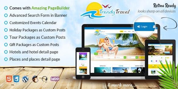 Trendy Travel v6.3破解版（已汉化） – WordPress旅游主题插图