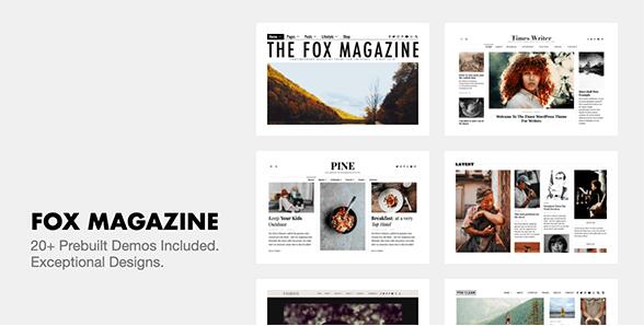 The Fox v6.2破解版 – WordPress 杂志主题插图