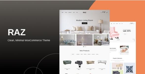 Raz v1.2.0破解版 – 最小的WooCommerce主题插图