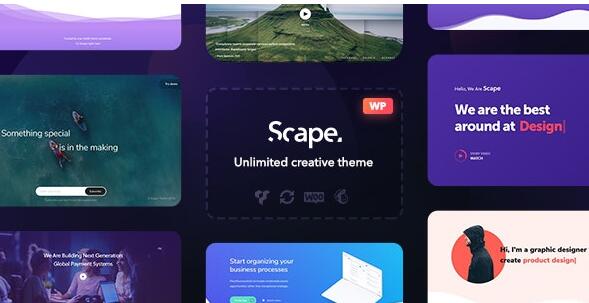 Scape v1.5.12破解版–多用途WordPress主题插图