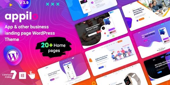 Appilo v6.2.3破解版 –  WordPress应用着陆页主题插图