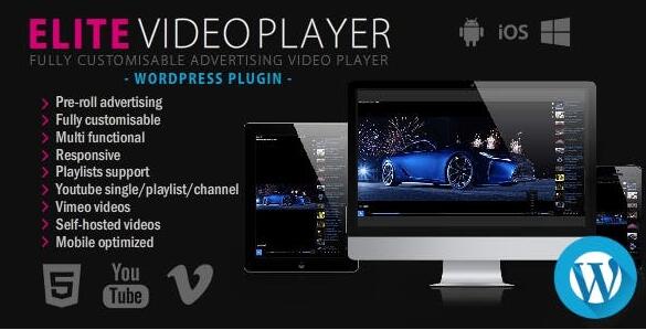 Elite Video Player v10.0.5破解版 – WordPress视频播放器插件插图