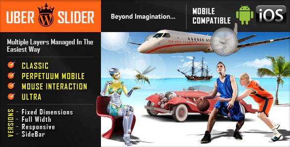 UberSlider v1.8.3.6 – WordPress幻灯片插件插图