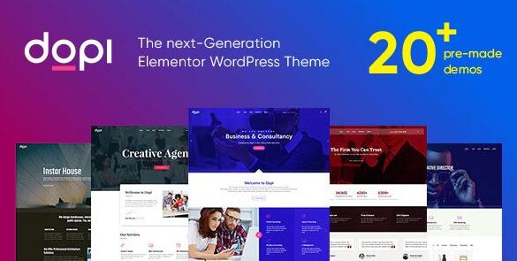 Dopi v1.2.4 – Elementor MultiPurpose WordPress主题插图