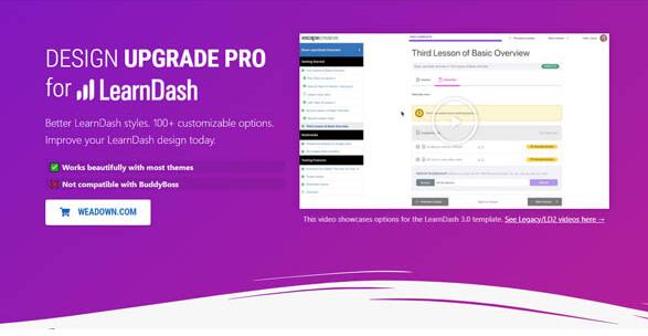 Design Upgrade Pro for LearnDash v2.25破解版 –  LearnDash 设计插图