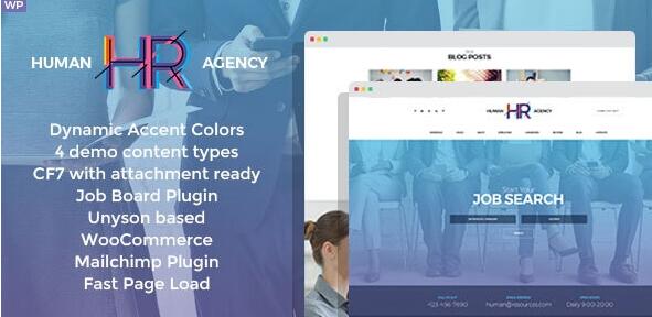 HR Human Consult v1.3.0 –搜索和招聘WordPress主题插图
