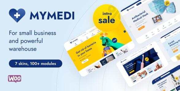 MyMedi v1.6.3内置激活版（已汉化） –响应式WooCommerce WordPress主题