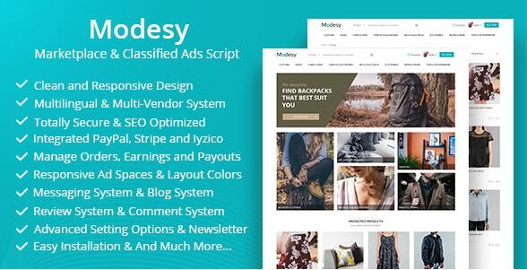 Modesy v2.5.3 无限制版(已汉化) – 市场分类源码