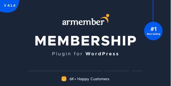 ARMember v6.9.13免激活版(已汉化) + Addons – WordPress 会员插件