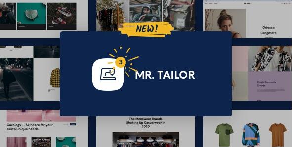 Mr. Tailor v6.7 – WooCommerce的电子商务WordPress主题