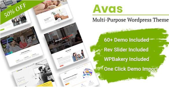 Avas v6.8.49无限制版–多功能Elementor WordPress主题