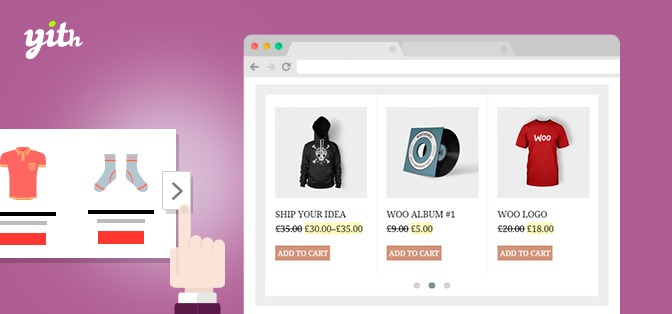 YITH WooCommerce Product Slider Carousel v1.46.0无限制版（已汉化） – 产品幻灯片轮播插件