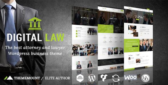 Digital Law v12.5破解版 – WordPress法律顾问主题