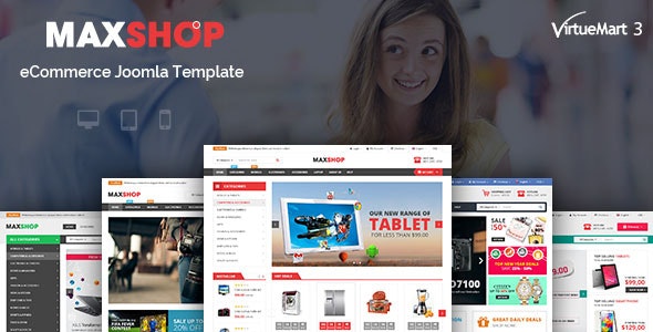 Maxshop v3.9.6破解版 – Joomla多功能电子商务模板