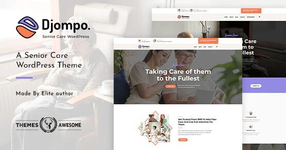 Djompo v1.4破解版 – WordPress医学保健主题插图