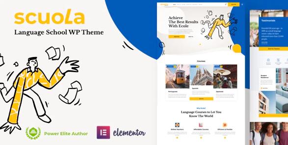 Scuola v9.1破解版 – WordPress教育网站主题插图