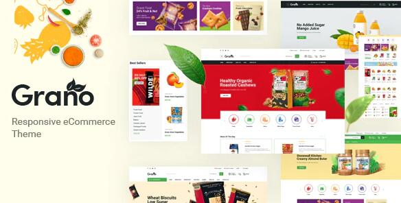 Grano v1.0 – WordPress在线商店主题插图