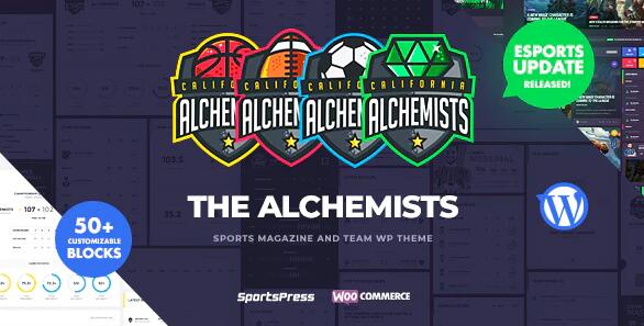 Alchemists v4.6.0破解版 – WordPress杂志主题插图